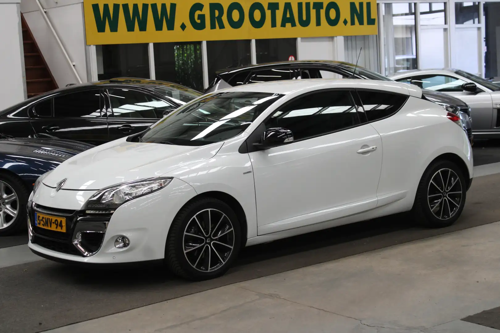 Renault Megane Coupé GT 1.4 TCe Bose StartStop Volledig onderhoud Wit - 1