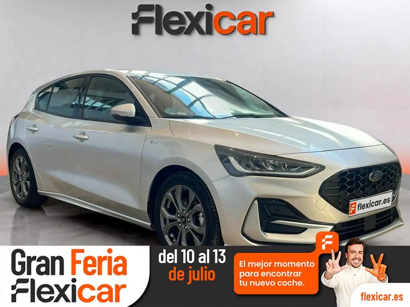 Ford Focus 1.0 Ecob. MHEV 92kW ST-Line Style AT SB Gris - 1