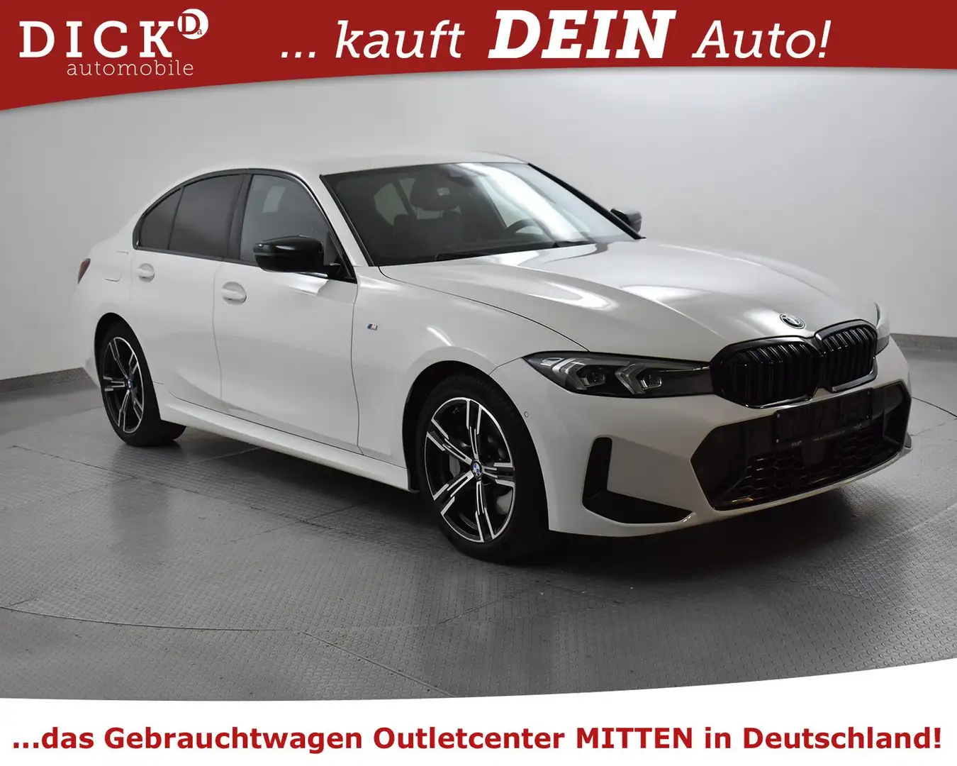 BMW 330 d xD Sport Aut M PAKET+SHADO+PROF+LED+KAM+ACC Weiß - 1