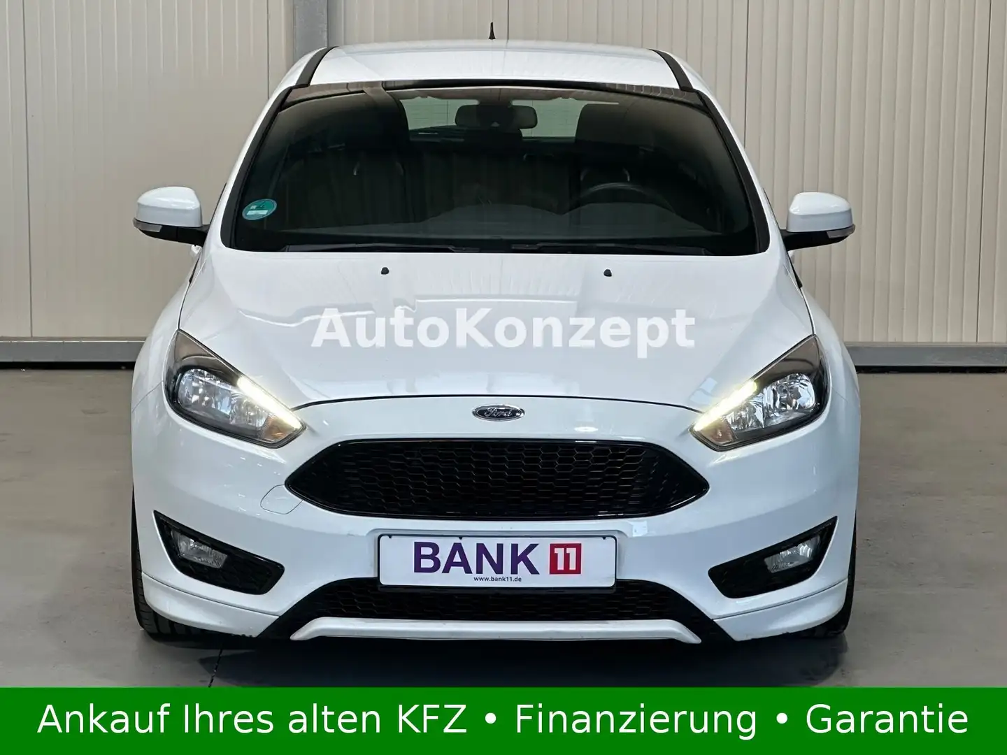 Ford Focus 1,0 EcoBoost ST-Line|1.Hd|Tempomat|EU6|SHZ Bianco - 2