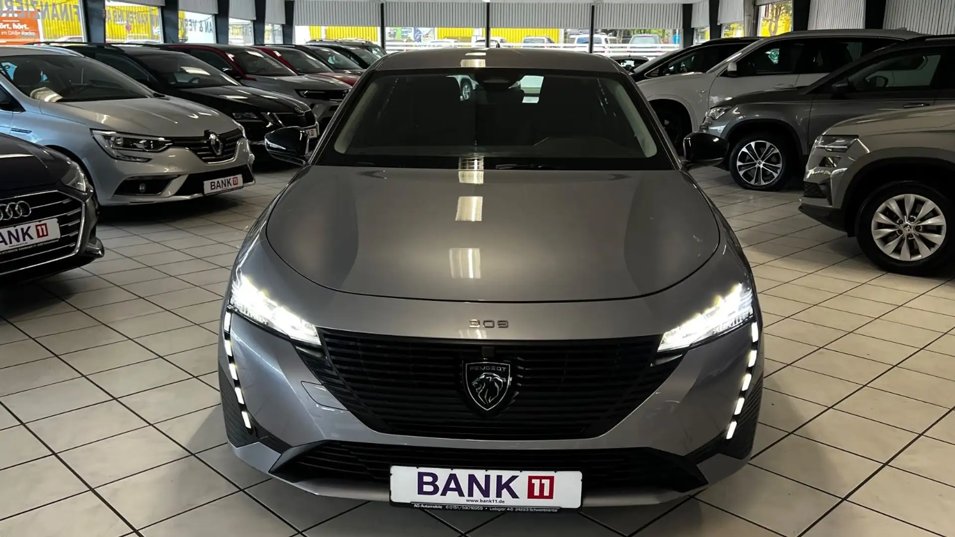 Peugeot 308 PureTech 130 Active Pack TÜV neu&Garantie Gris - 1