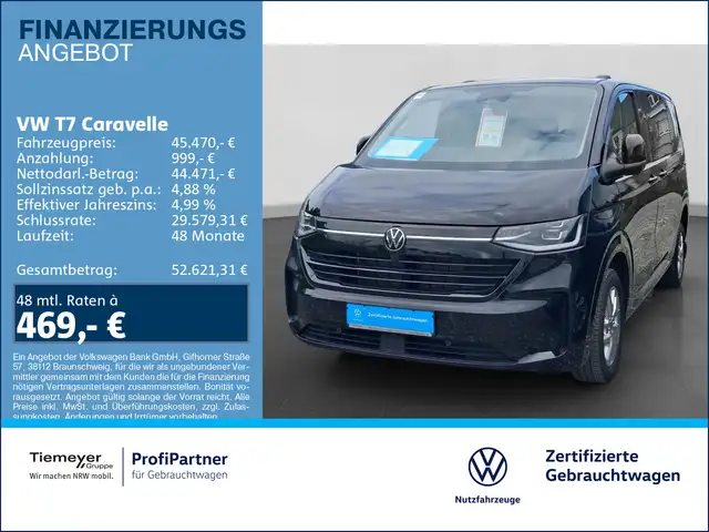 Volkswagen T7 Caravelle STYLE 9 SITZE ACC NAVI KAMERA