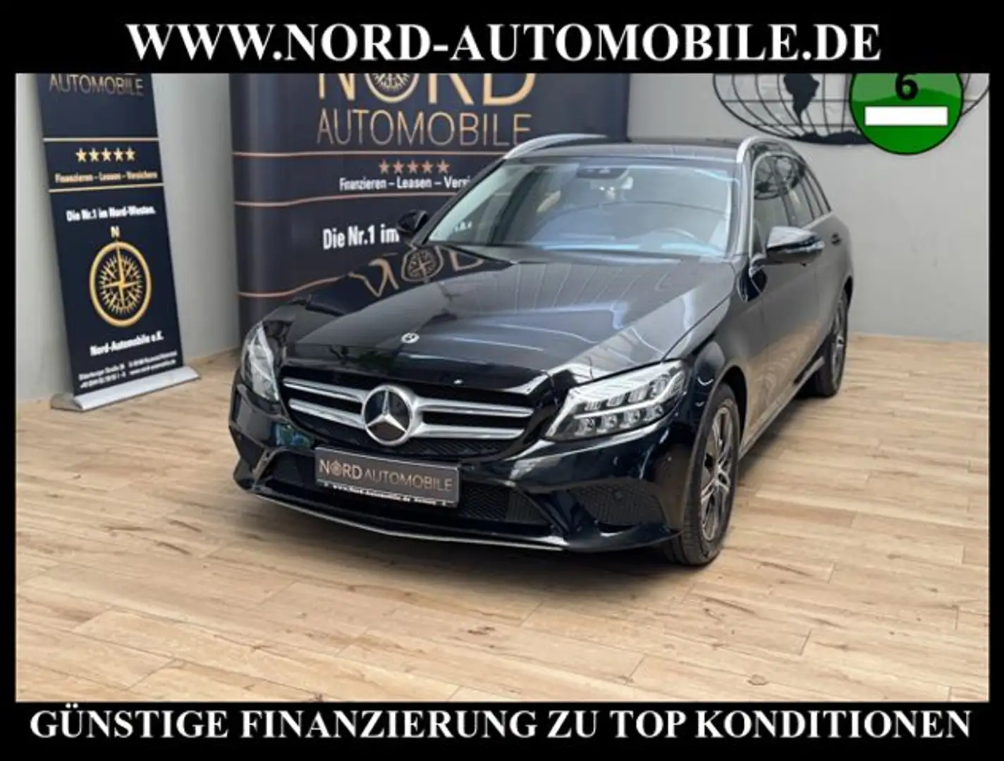 Mercedes-Benz C 220 d T Exclusive *Distro*AHK*Memory*Kam*LED* Exclusiv Černá - 1