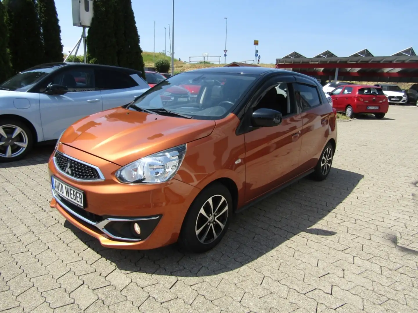 Mitsubishi Space Star Diamant Edition+ 1.2 SHZ BLUETOOTH KLIMA Orange - 2