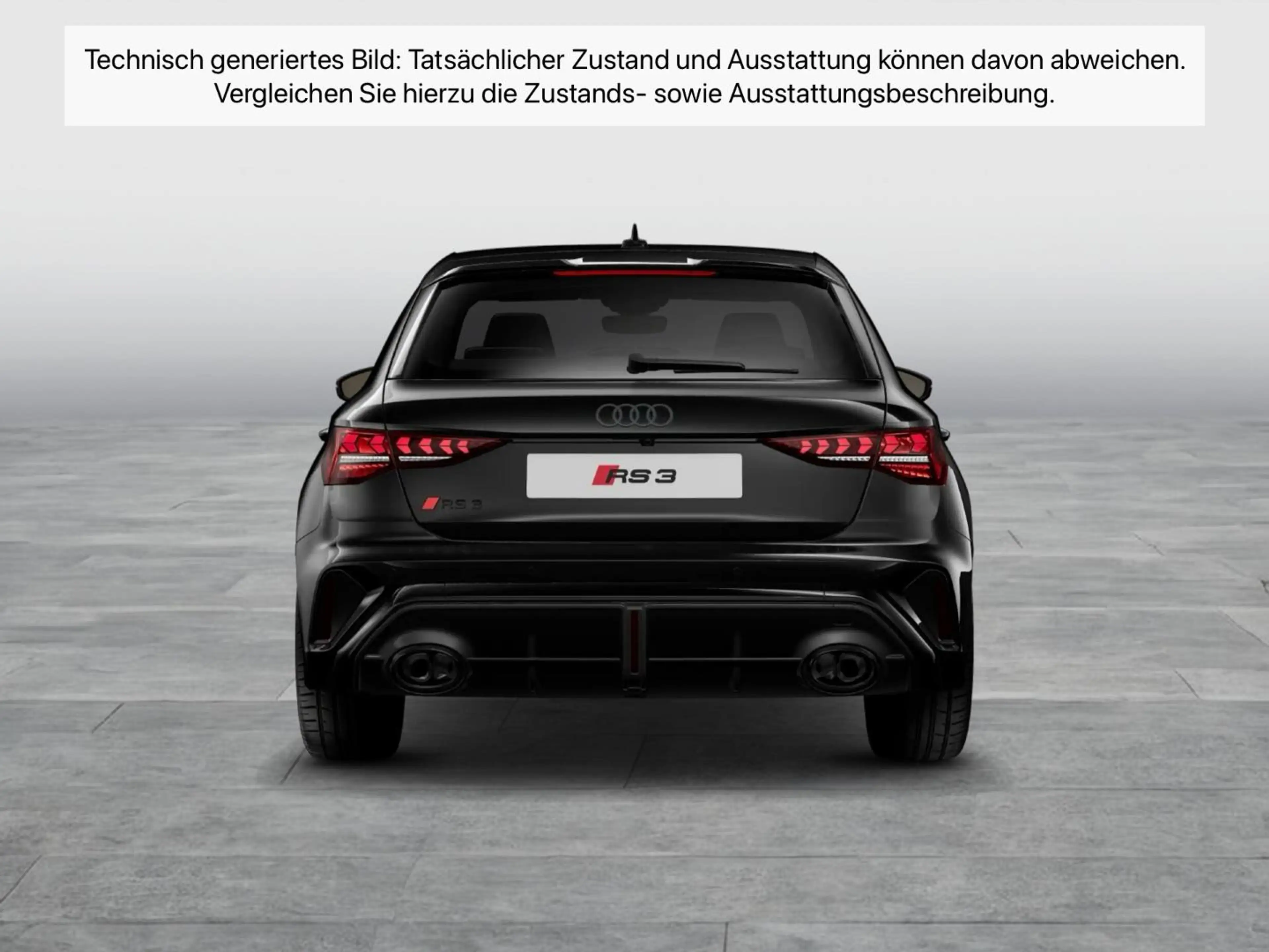 Audi RS3 Sportback 280 km/h MLED Pano Feinnappa Navigationspaket — photo 4