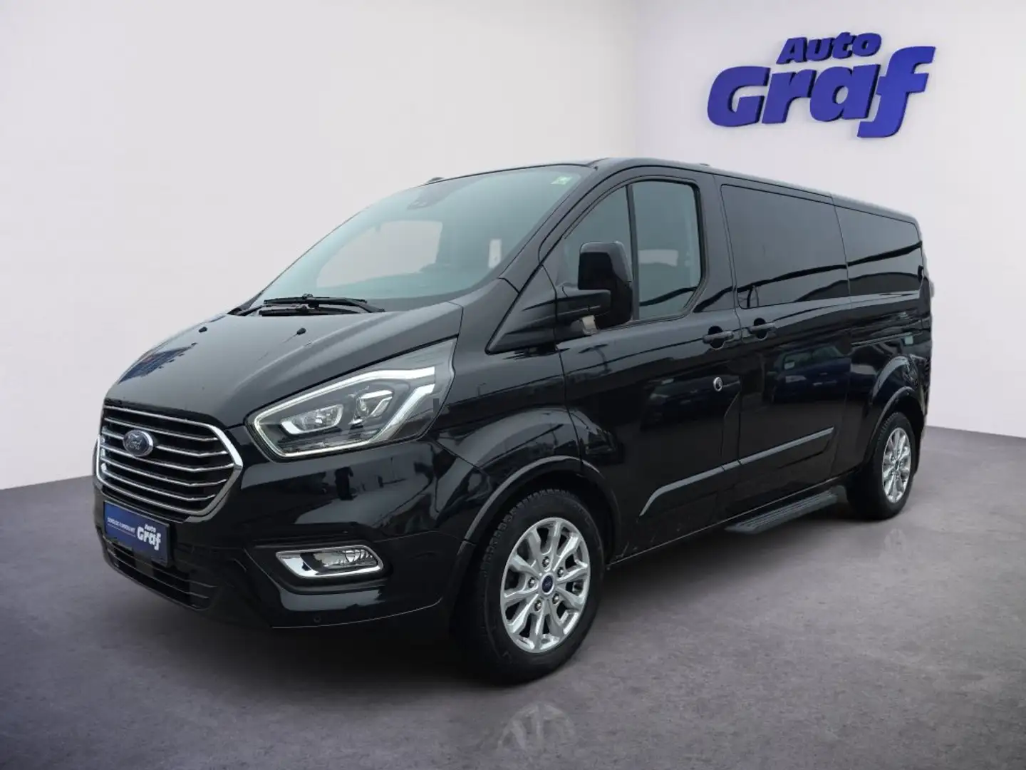 Ford Tourneo Custom 2,0 EcoBlue 320 L2 Titanium-X Schwarz - 1