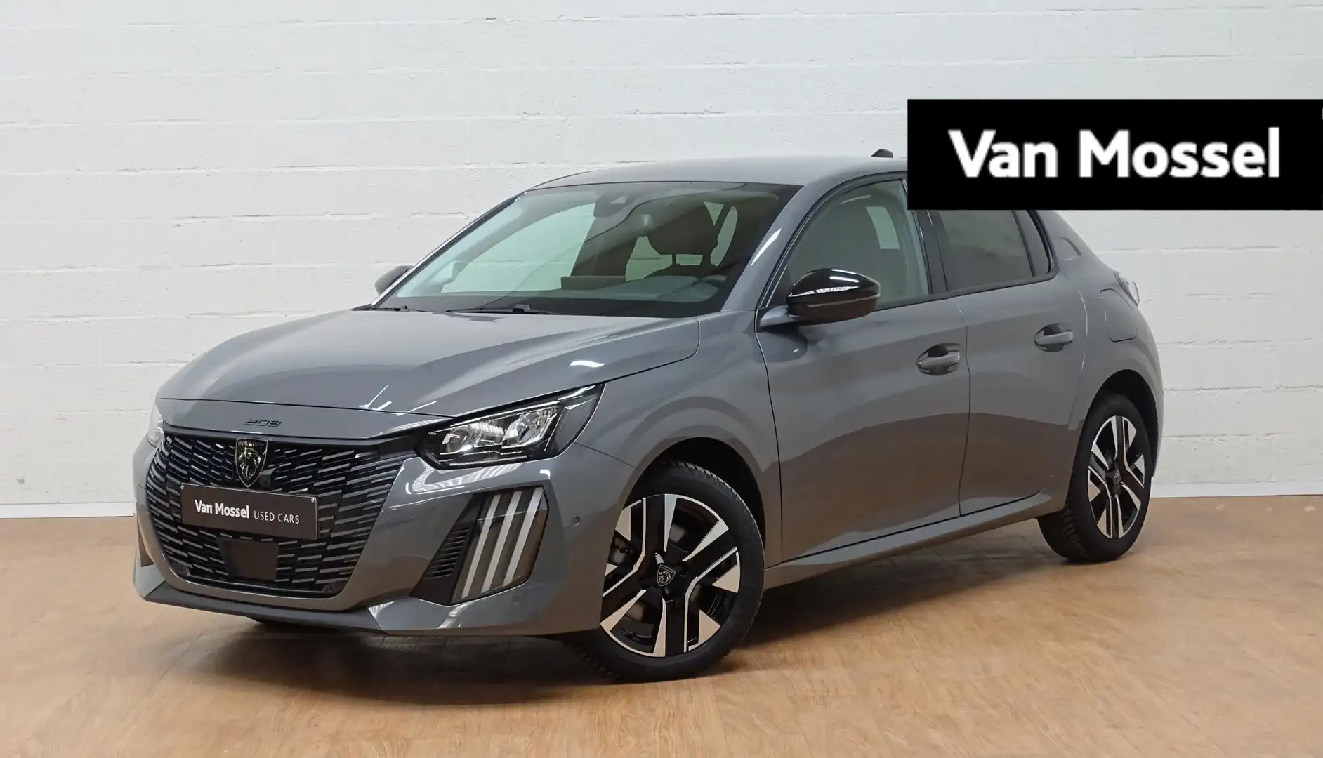 Peugeot 208 1.2T Allure+mirror link+park pilot+camera Gris - 1