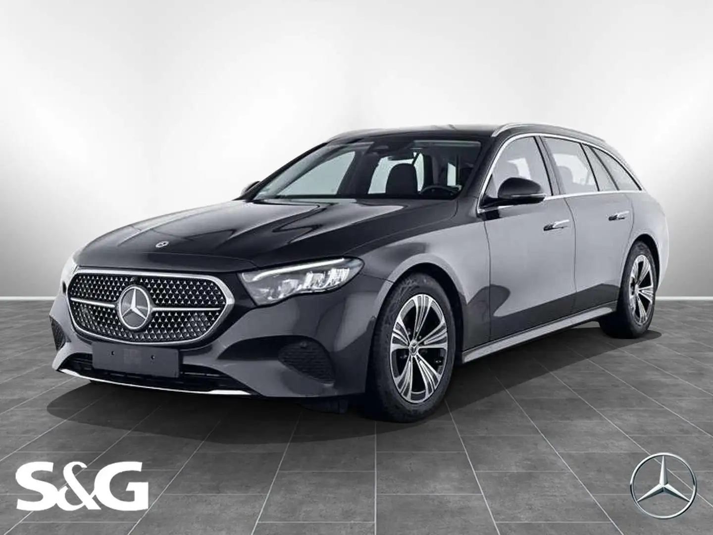 Mercedes-Benz E 220 d T Avantagrde MBUX+RüKam+AHK+18+Sitzhzg. Grigio - 1