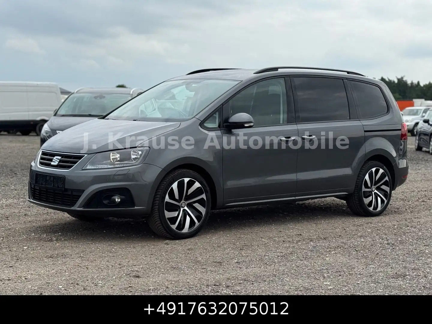 SEAT Alhambra 1.4TSI DSG Keyl 2.Hd AppleCP *AKTON* Gris - 2
