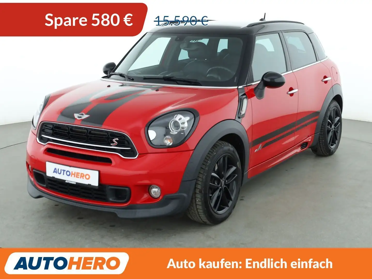 MINI Cooper S Countryman Cooper S ALL4*TEMPO*PDC*SHZ*ALU* Rot - 1