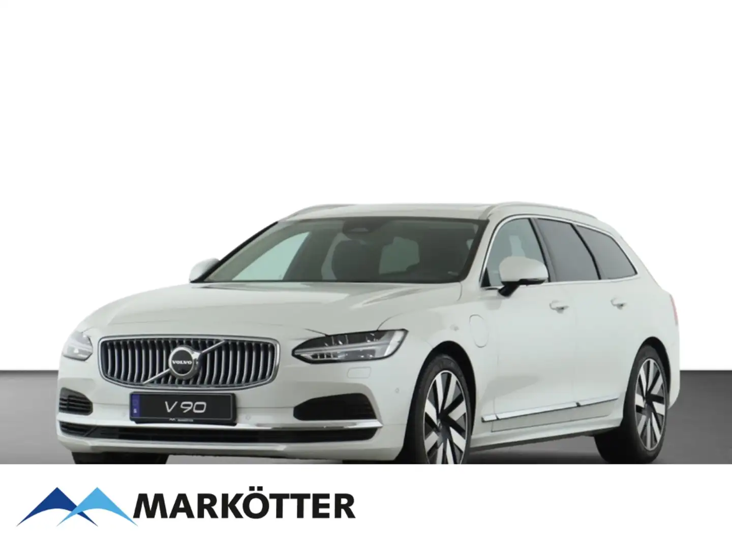 Volvo V90 T6 AWD Ultra Bright Plug-In Hybrid/360°CAM Weiß - 1