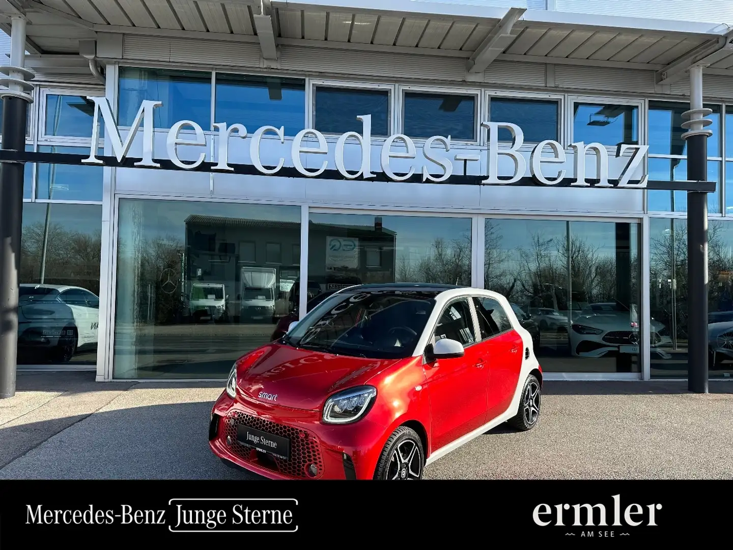 smart forFour prime Elektro Reichweite 150 km Rot - 1
