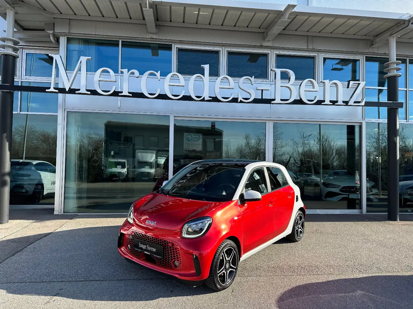 smart forFour prime Elektro Reichweite 150 km Rot - 2