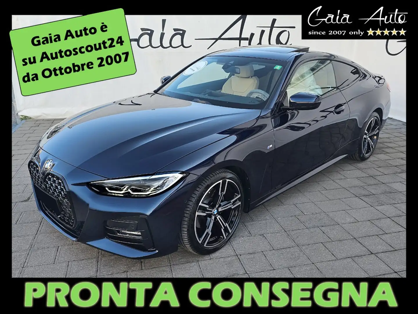 BMW 420 Coupé 48V Coupé Msport Blu/Azzurro - 1