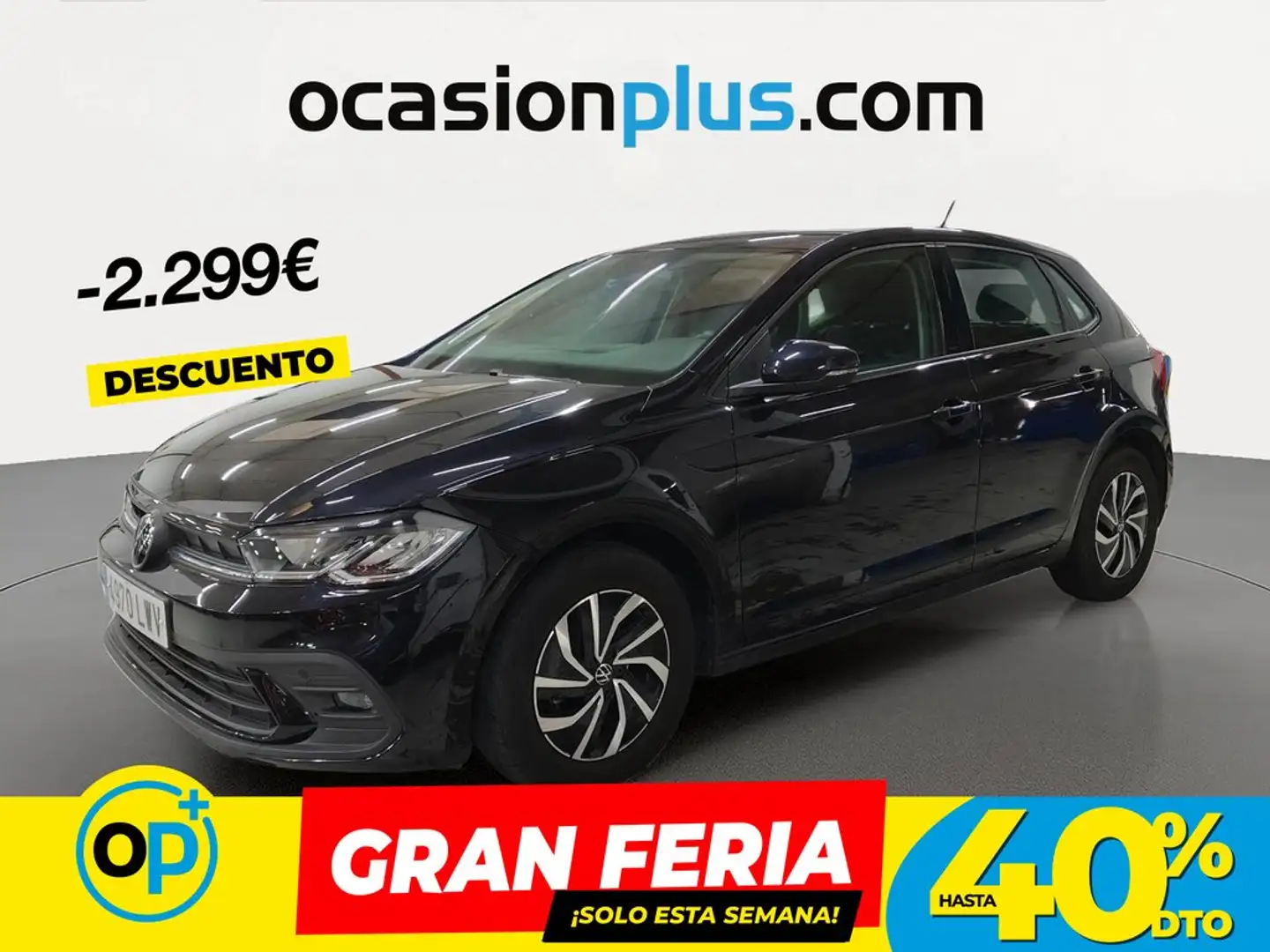 Volkswagen Polo 1.0 TSI Life DSG 70kW Negro - 1