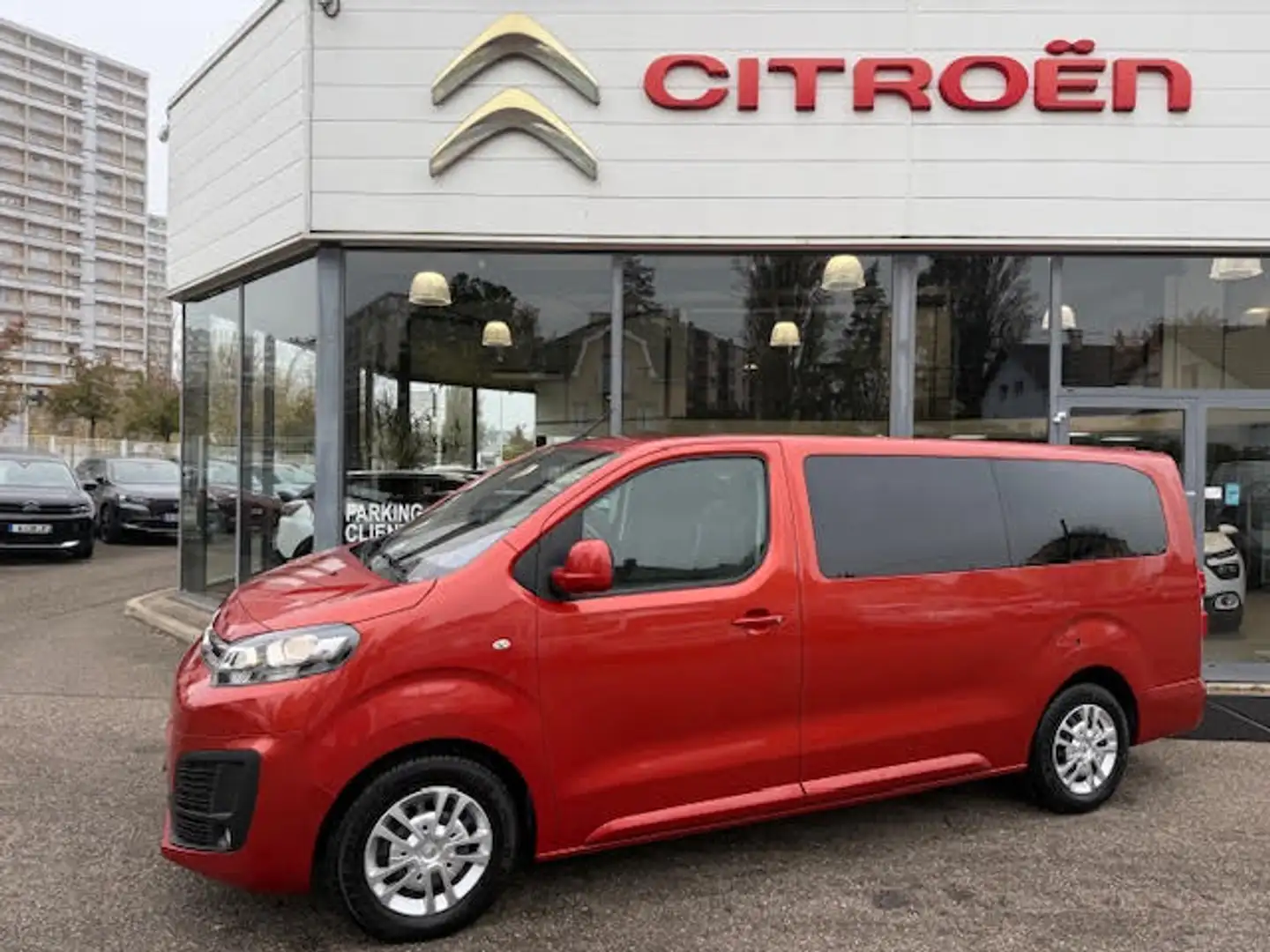 Citroen Jumpy SPACETOURER BLUE HDI 120 BUSINESS 9PL ATT Rouge - 1
