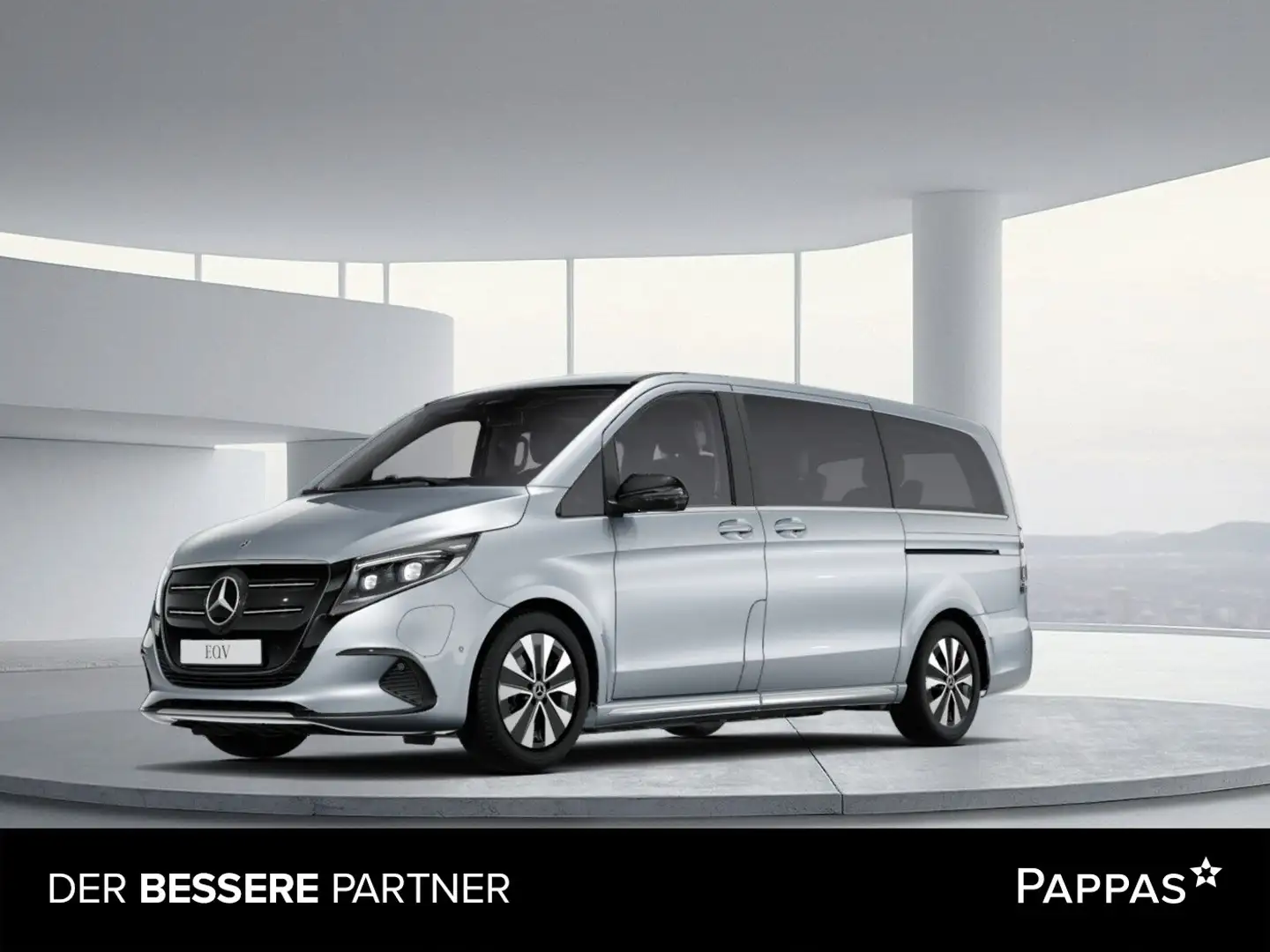 Mercedes-Benz EQV 300 AVANTGARDE Lang 6 Sitze Airm Pano Distr Silber - 1