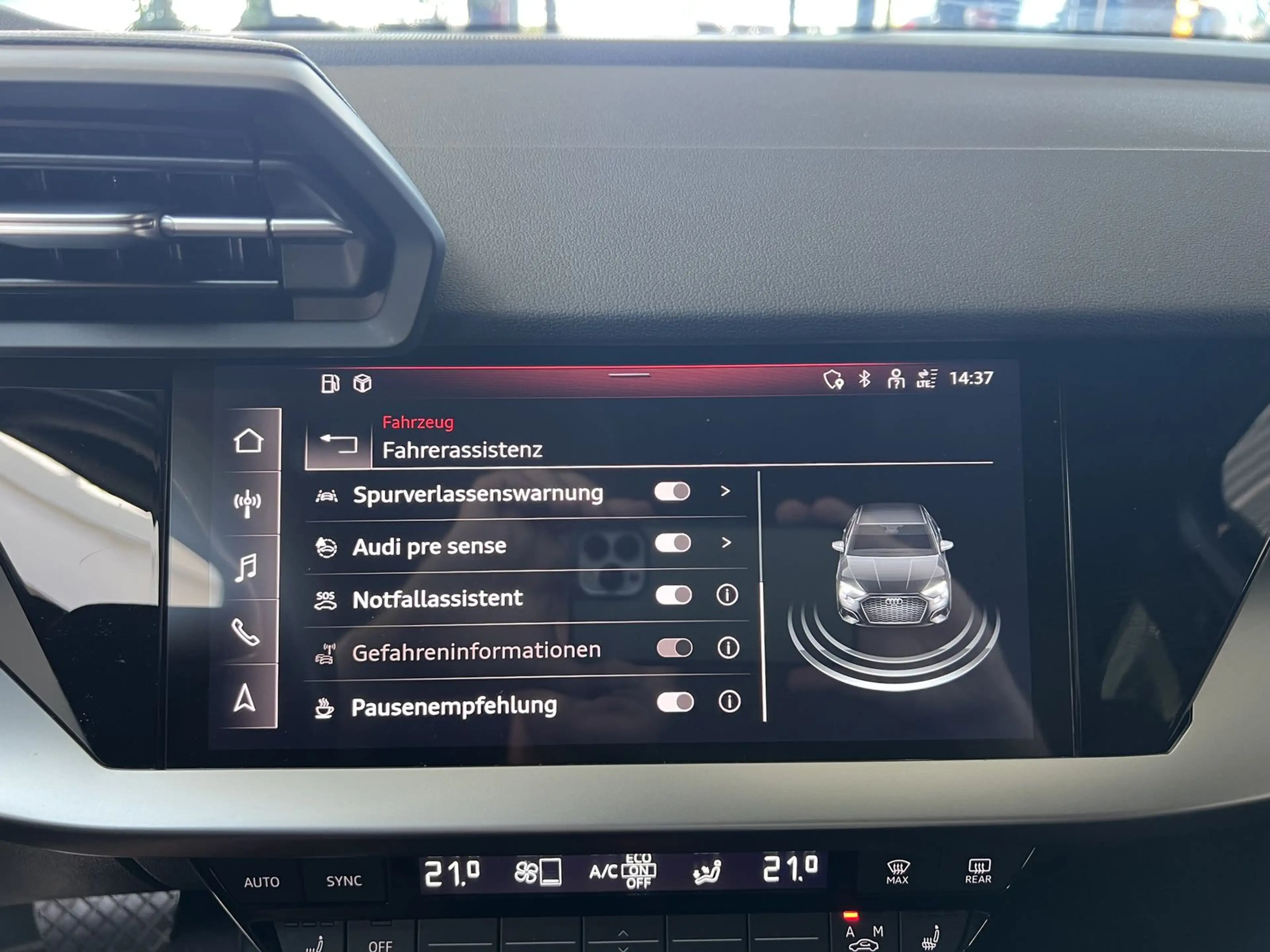 Audi A3 30 TDI adv. S-tronic NAVI Sport Virtual Cockp — photo 15