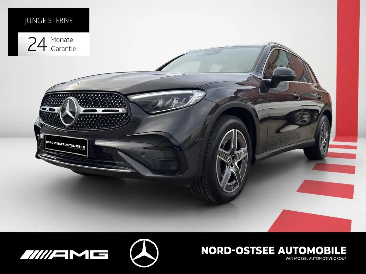 Mercedes-Benz GLC 300 d 4M AMG SHZ MBUX LED KEYLESS-GO Grau - 1