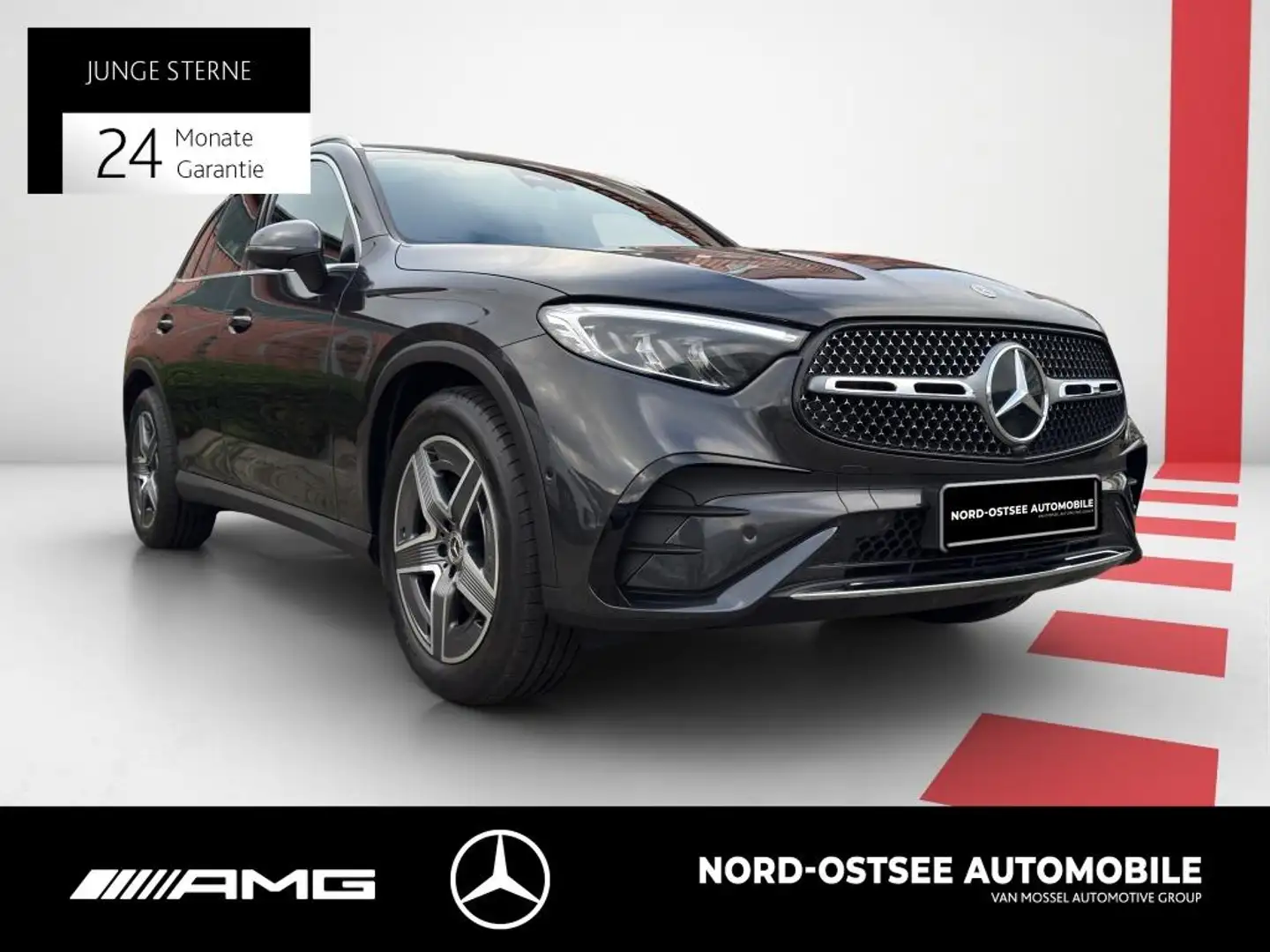 Mercedes-Benz GLC 300 d 4M AMG SHZ MBUX LED KEYLESS-GO Grau - 2