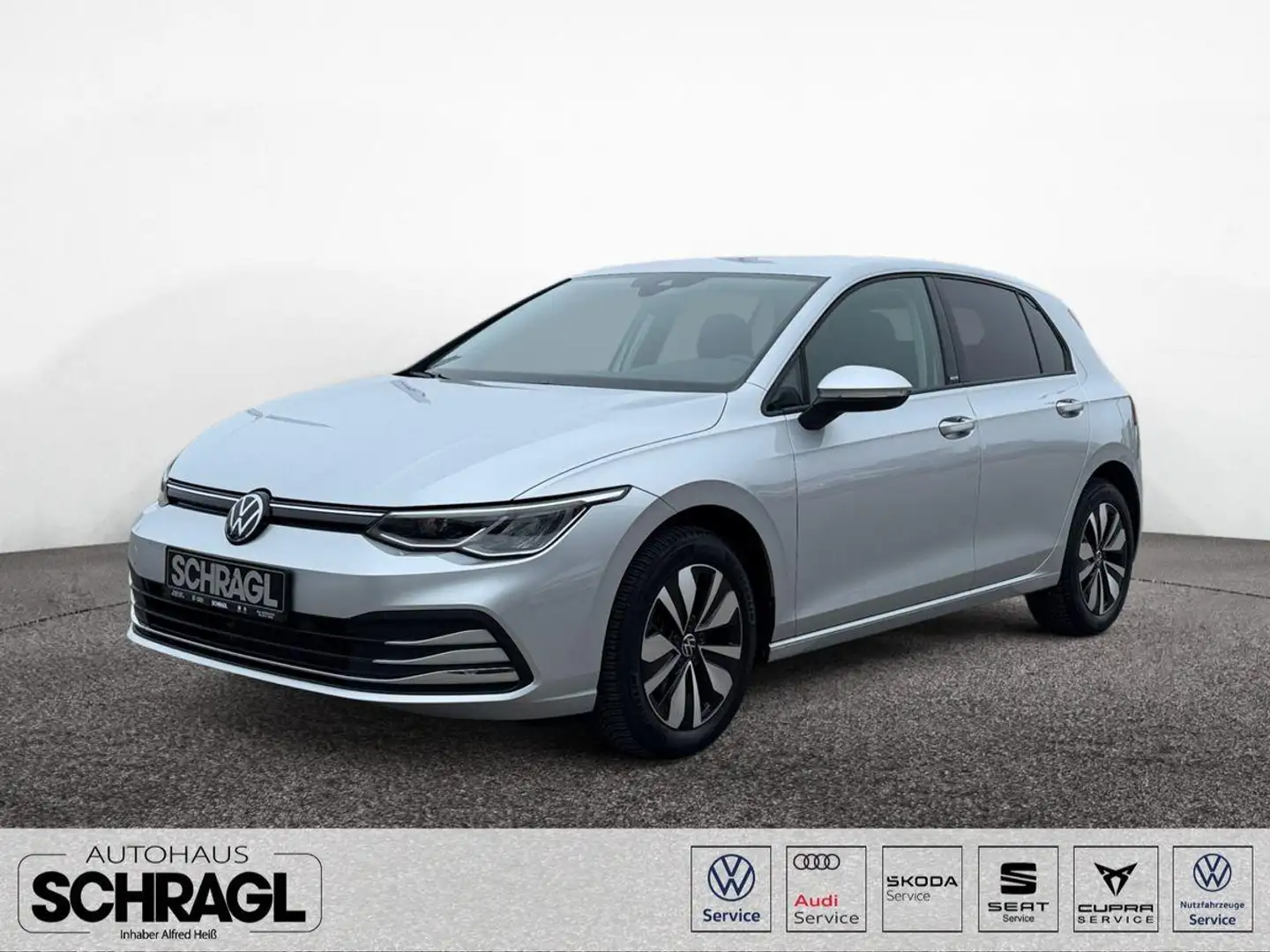 Volkswagen Golf VIII 1.5 TSI MOVE+LED+APP+SITZHZG+PDC Silber - 1