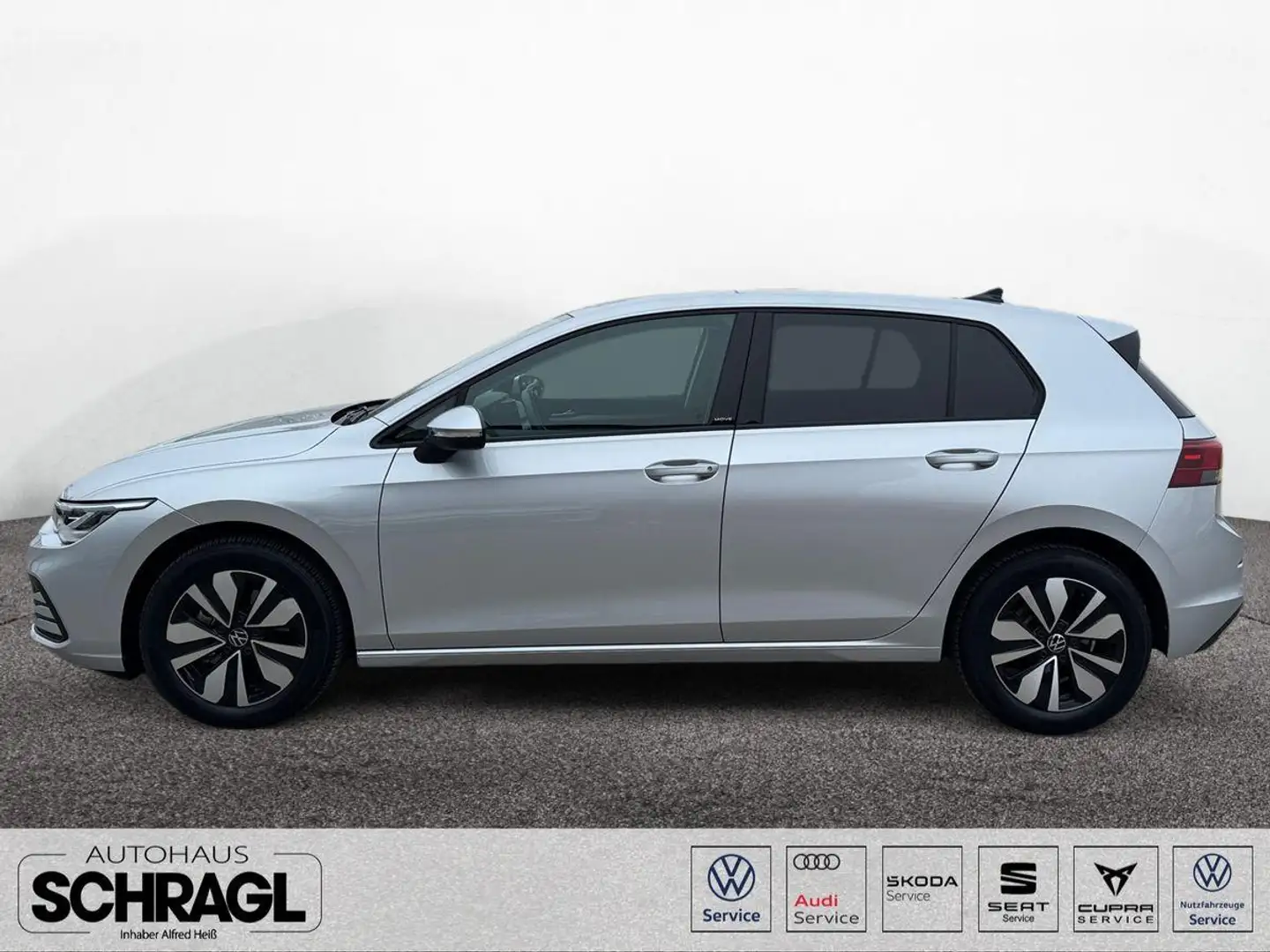 Volkswagen Golf VIII 1.5 TSI MOVE+LED+APP+SITZHZG+PDC Silber - 2