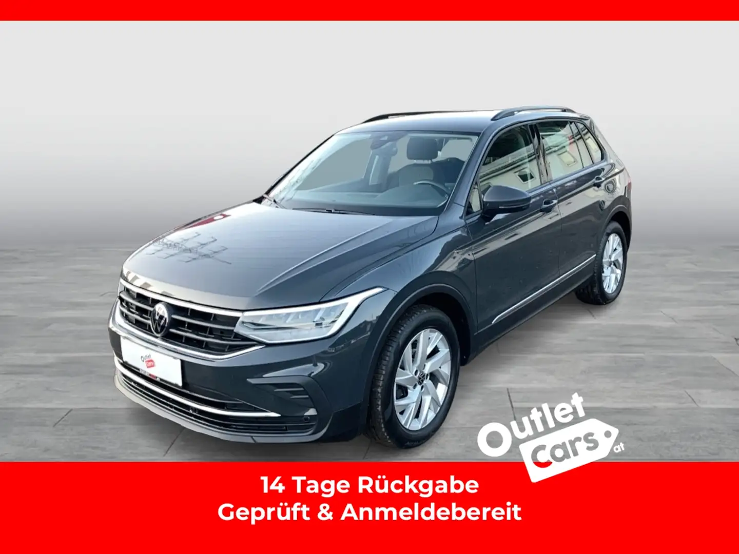 Volkswagen Tiguan 2.0 TDI BMT 4Motion Life ASSIST+CARPLAY Grau - 1