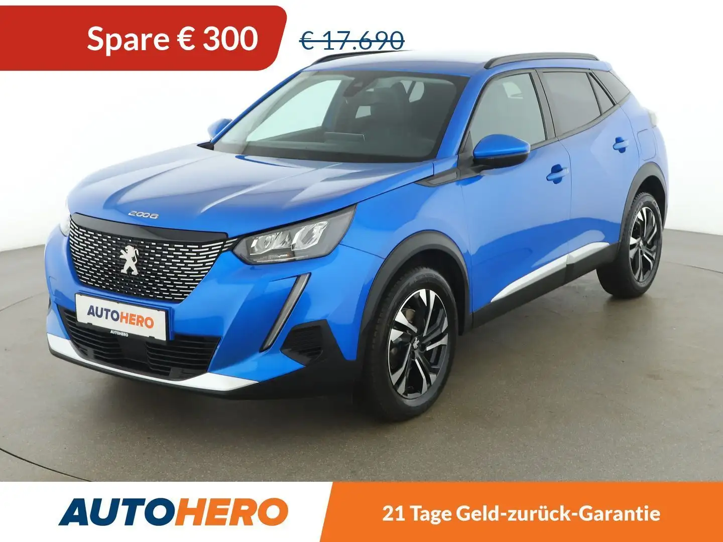 Peugeot 2008 1.2 PureTech Allure Blau - 1