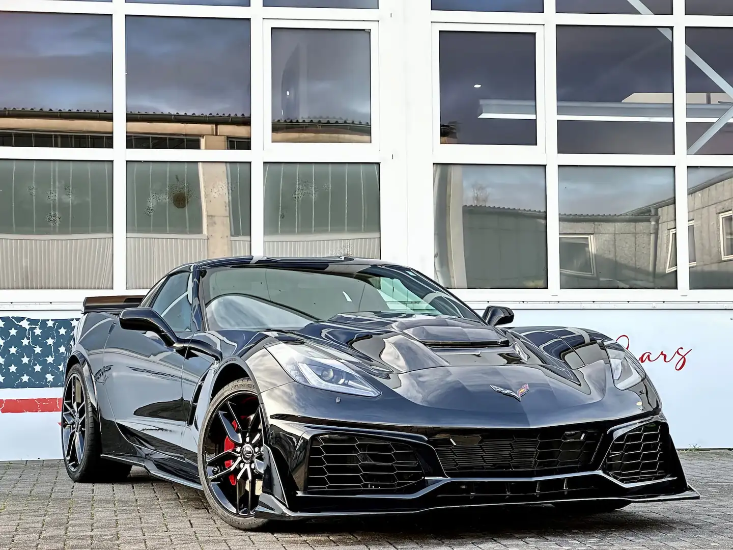 Corvette C7 Stingray Z51 JDG Attack Performance Exaust Schwarz - 1
