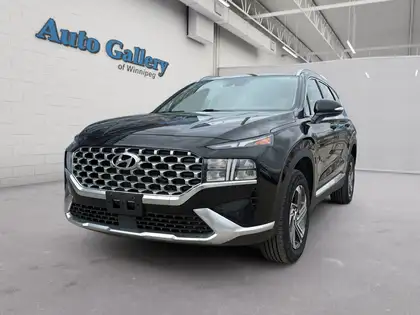 Black 2022 Hyundai Santa Fe Preferred AWD SUV / Crossover 8-Speed Automatic