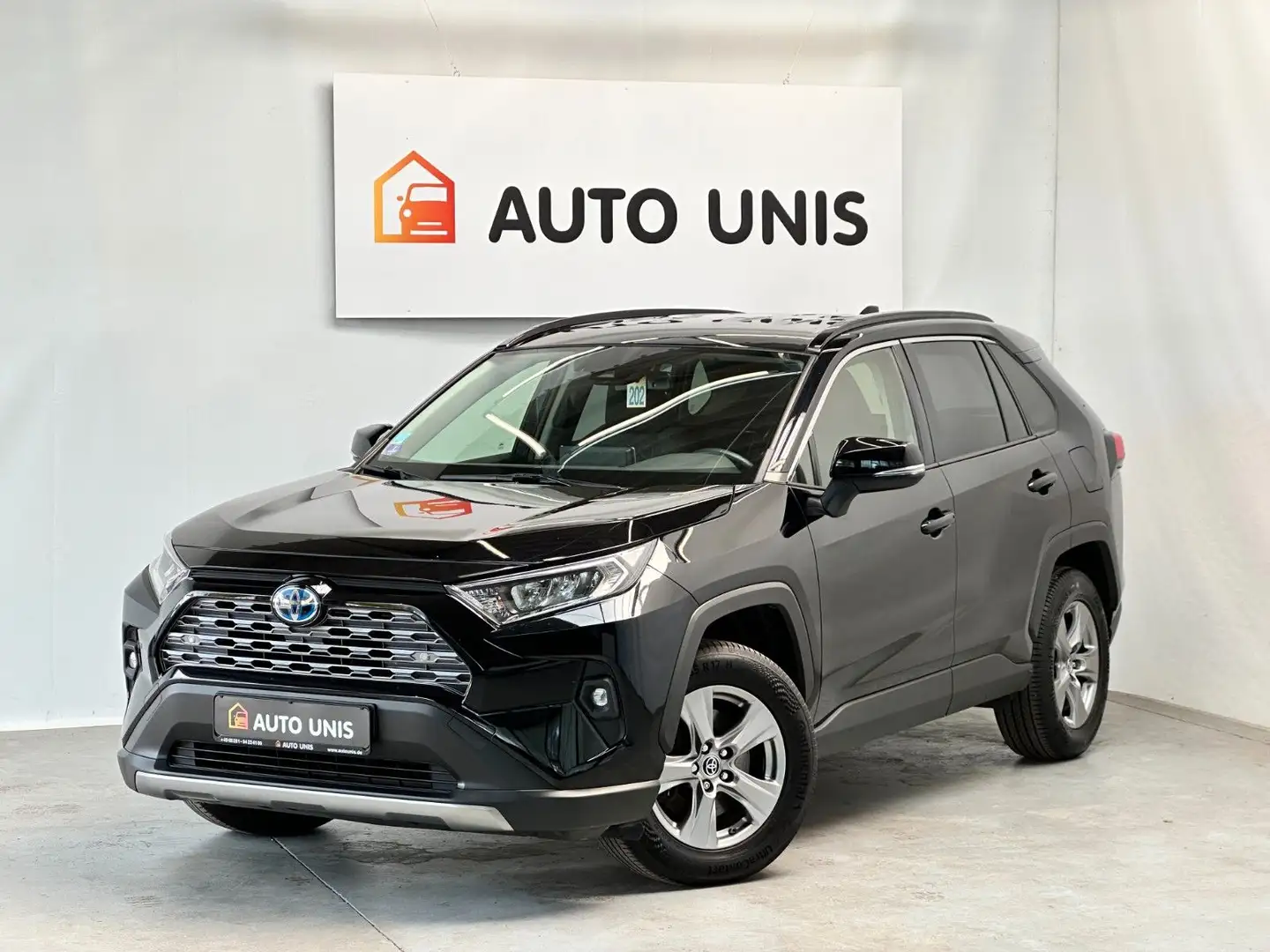 Toyota RAV 4 Hybrid AWD Plus*Kamera*Scheckheft*1.Hand Schwarz - 1