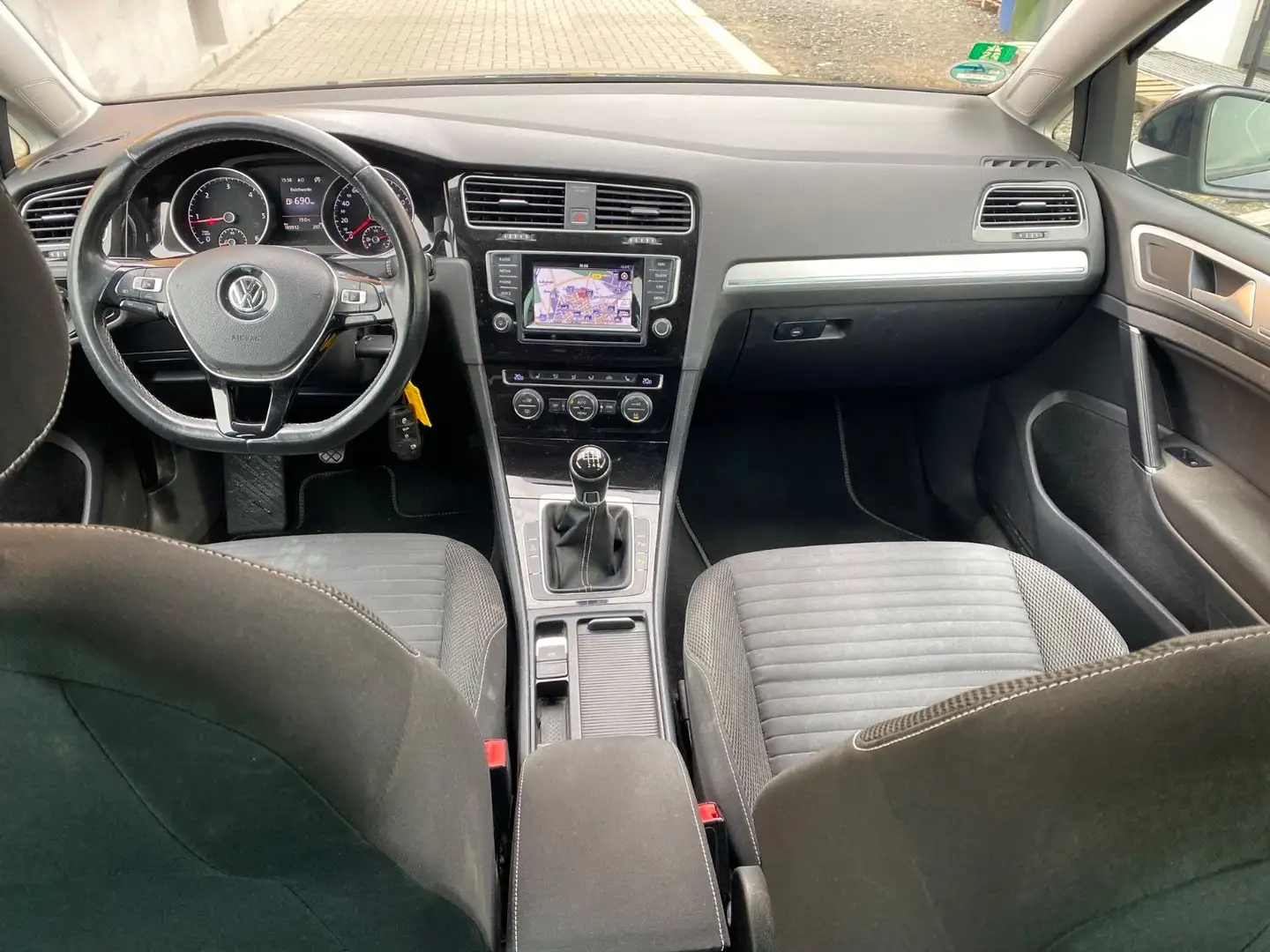 Volkswagen Golf VII Variant Cup 2.0 TDI Navi Bi-Xenon Bleu - 2