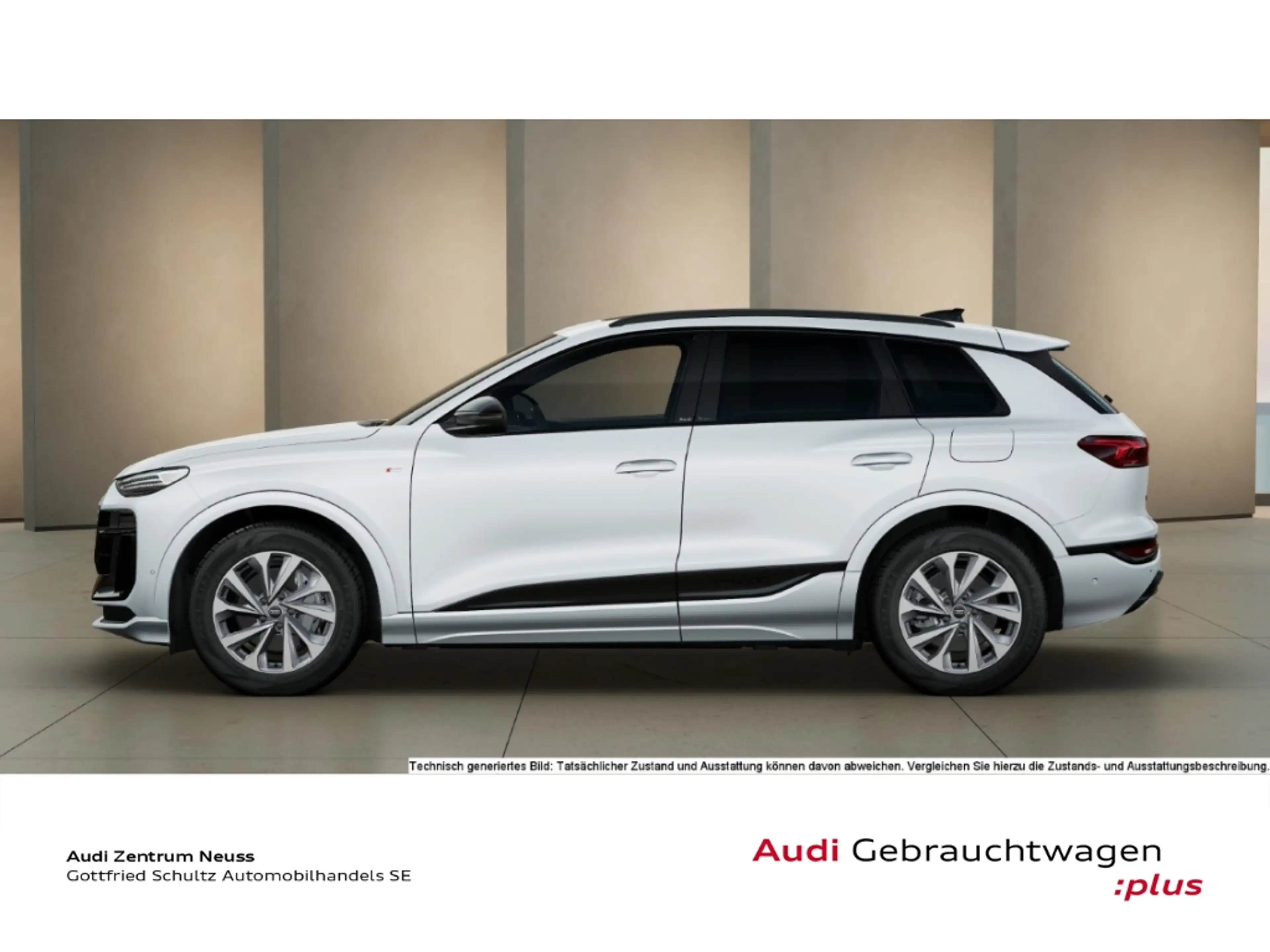 Audi Q6 e-tron quattro 285 kW S-line HUD Luftfederung Navi Digita — photo 4