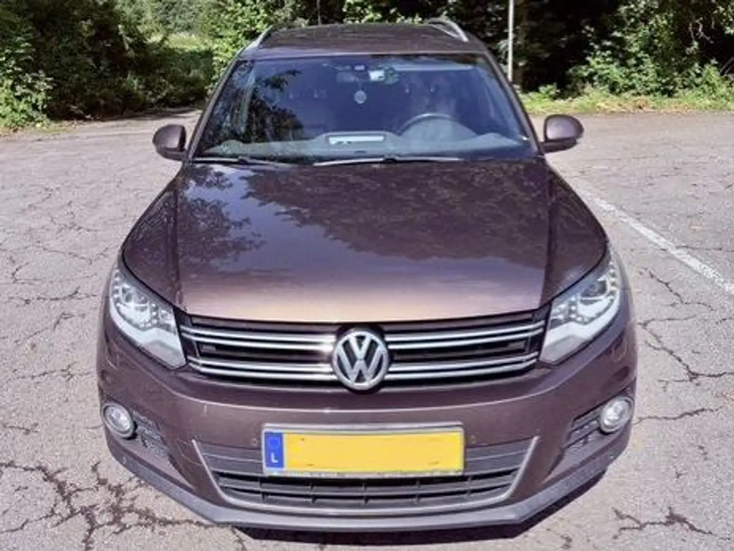 Volkswagen Tiguan 2.0 TDI 4Motion BlueMotion DSG Sport Brun - 1