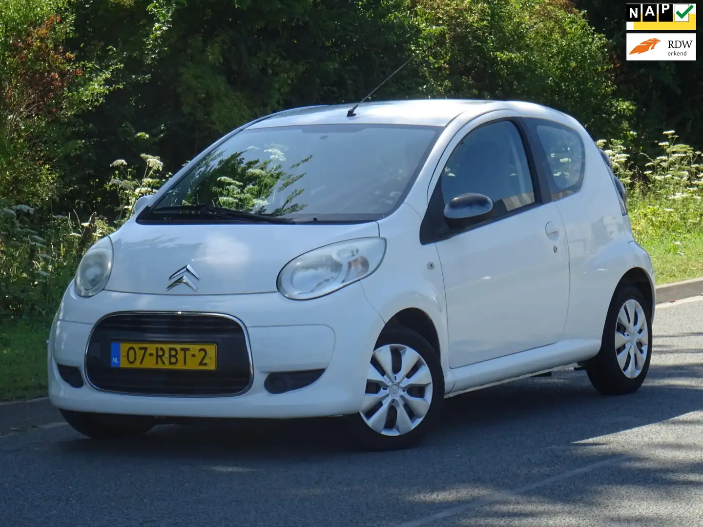 Citroen C1 1.0-12V Ambiance 1-EIGENAAR 88DKM/NAP/AIRCO/APK Blanco - 1