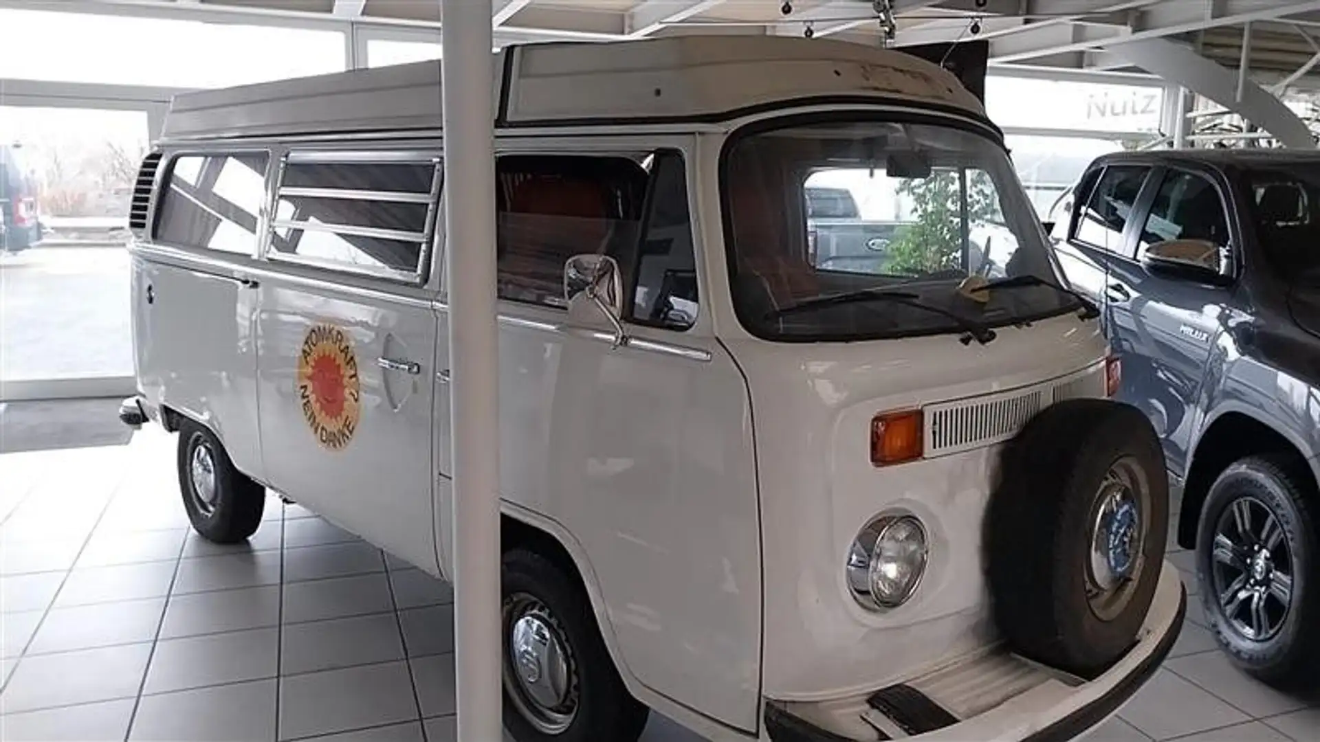 Volkswagen T2 Wohnmobil Westfalia Oldtimer Blanc - 1