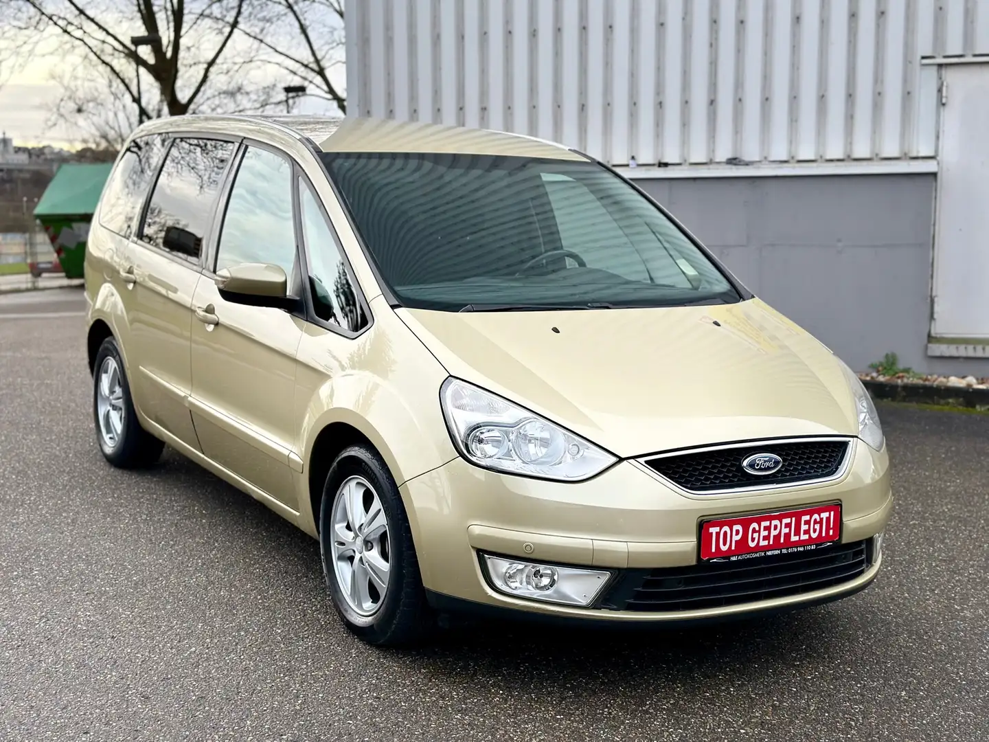 Ford Galaxy TOP GEPFLEGT-7 SİTZER-TÜV/AU 03-2025 Beige - 1