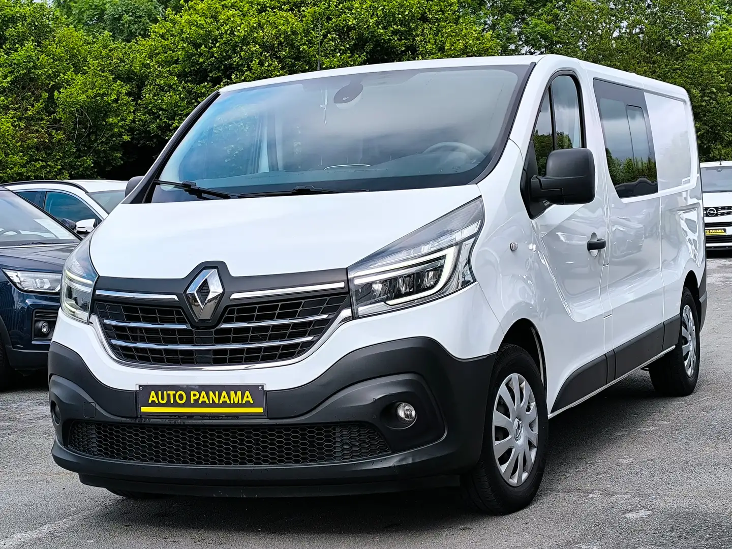 Renault Trafic 2.0dCi 145CV DOUBLE CABINE LONG L2H1 GPS PDC TVAC Wit - 1