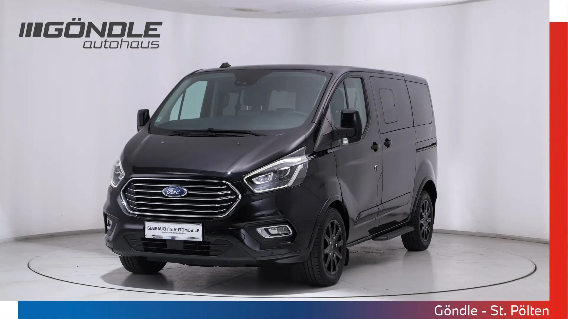 Ford Tourneo Custom Tourneo Custom 2,0 EcoBlue 320 Schwarz - 1