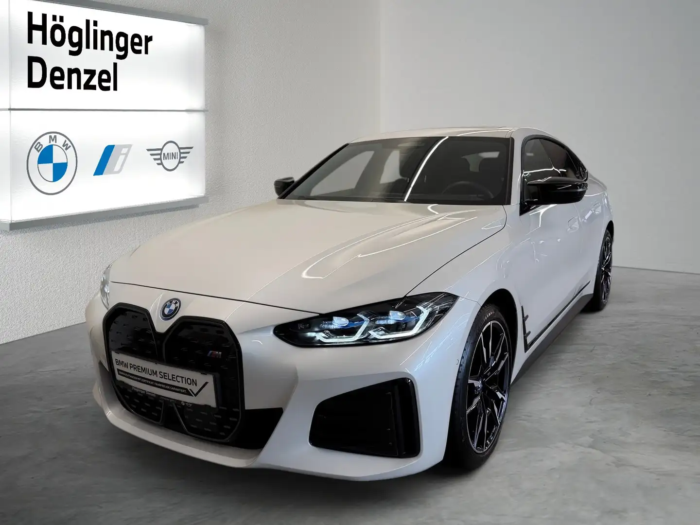 BMW i4 Gran Coupe xDrive M50 Weiß - 1