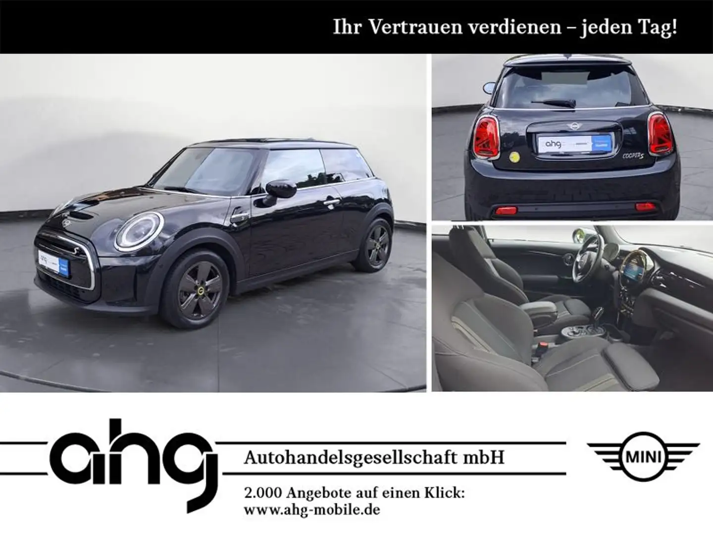 MINI Cooper SE . Essential Trim Klimaaut. Komfortzugan Schwarz - 1