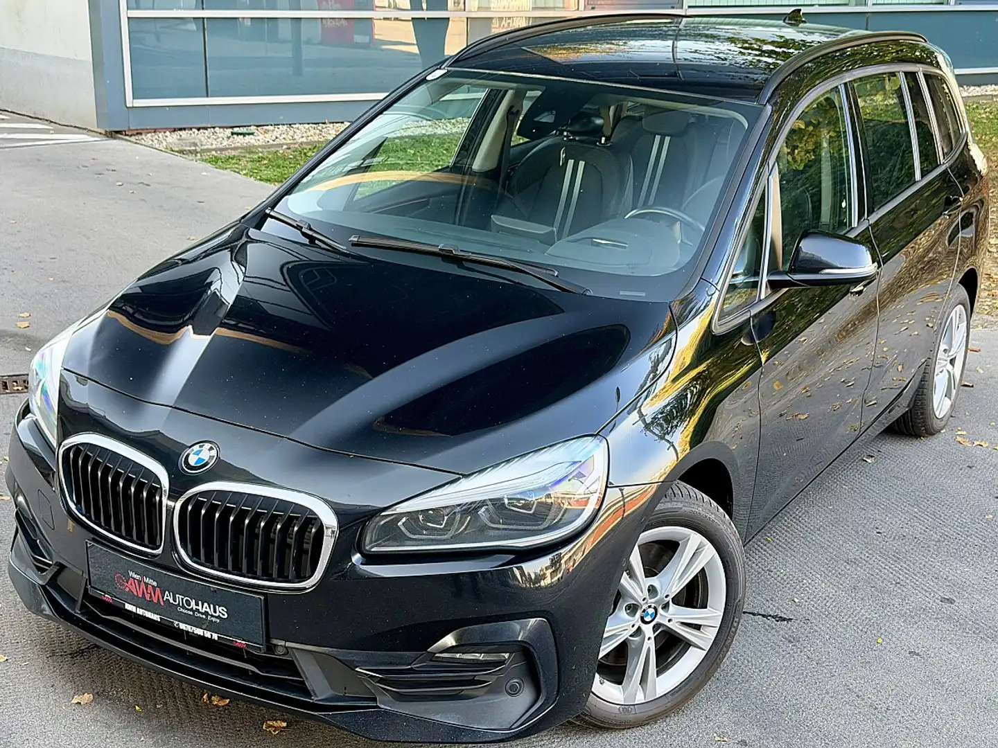 BMW 218 d Gran Tourer Sport Line Aut. | HUD | Navi | Ka... Schwarz - 1