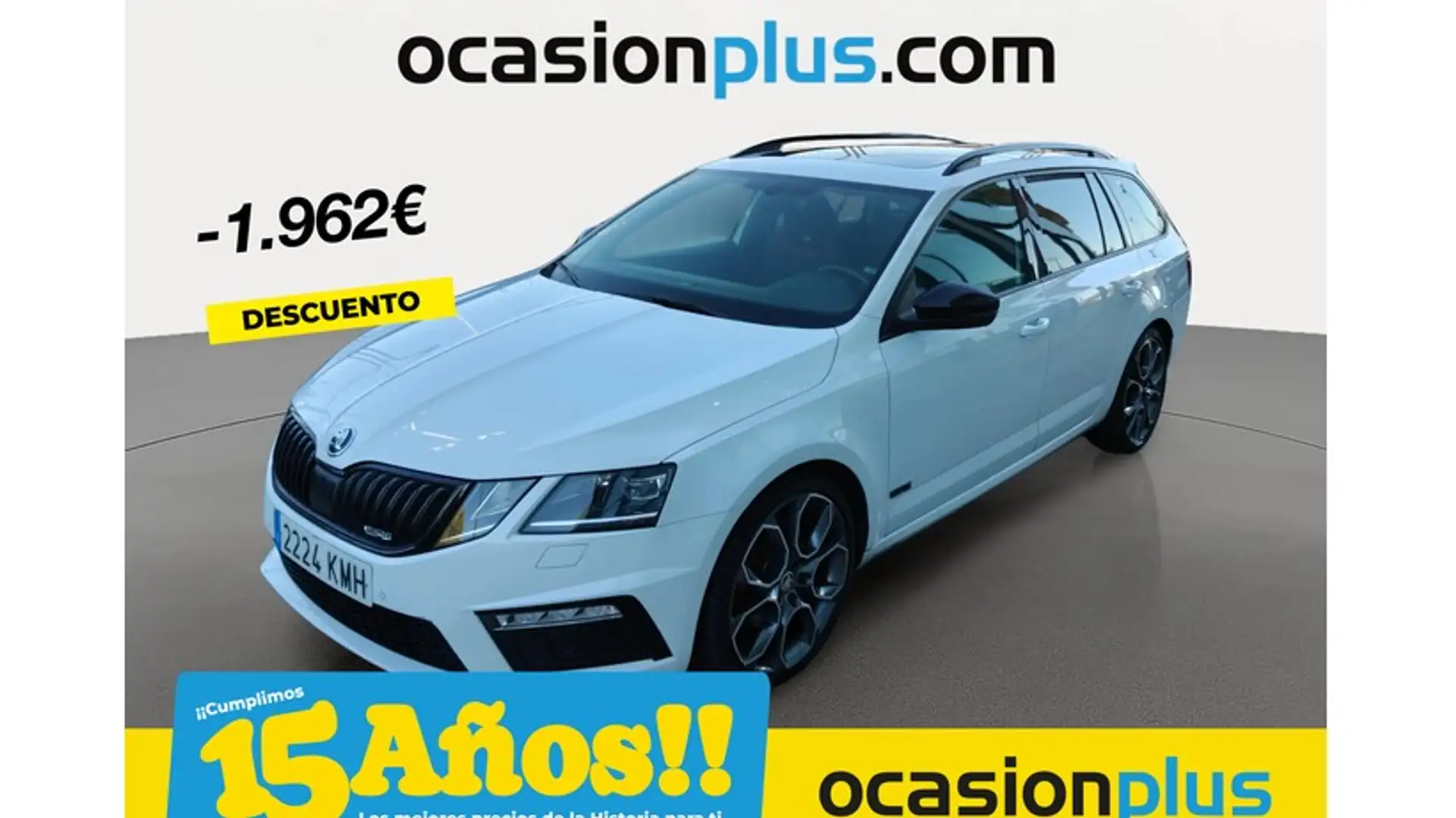 Skoda Octavia Combi 2.0TDI RS DSG 135kW Blanco - 1