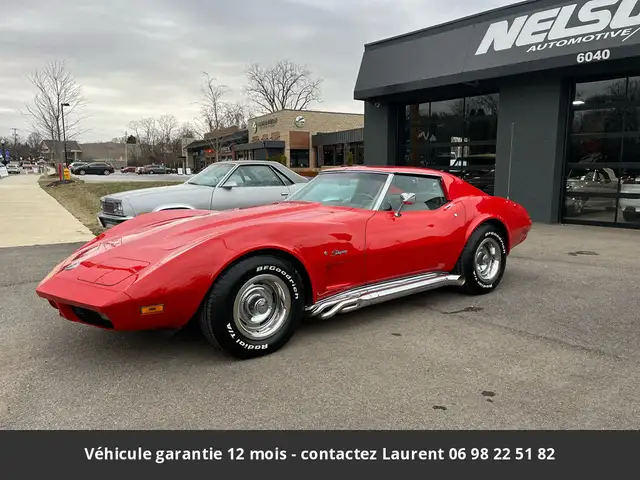 Chevrolet Corvette Stingray L82 1974 Tout compris
