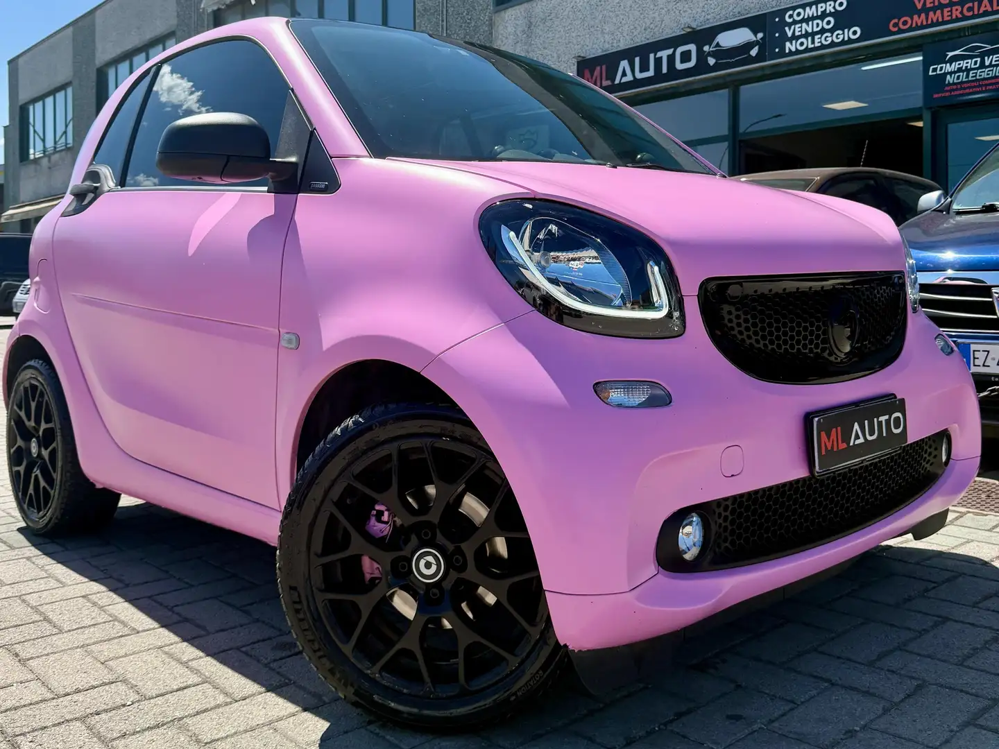 smart forTwo Fortwo 0.9 t Passion 90cv twinamic my18 Nero - 1