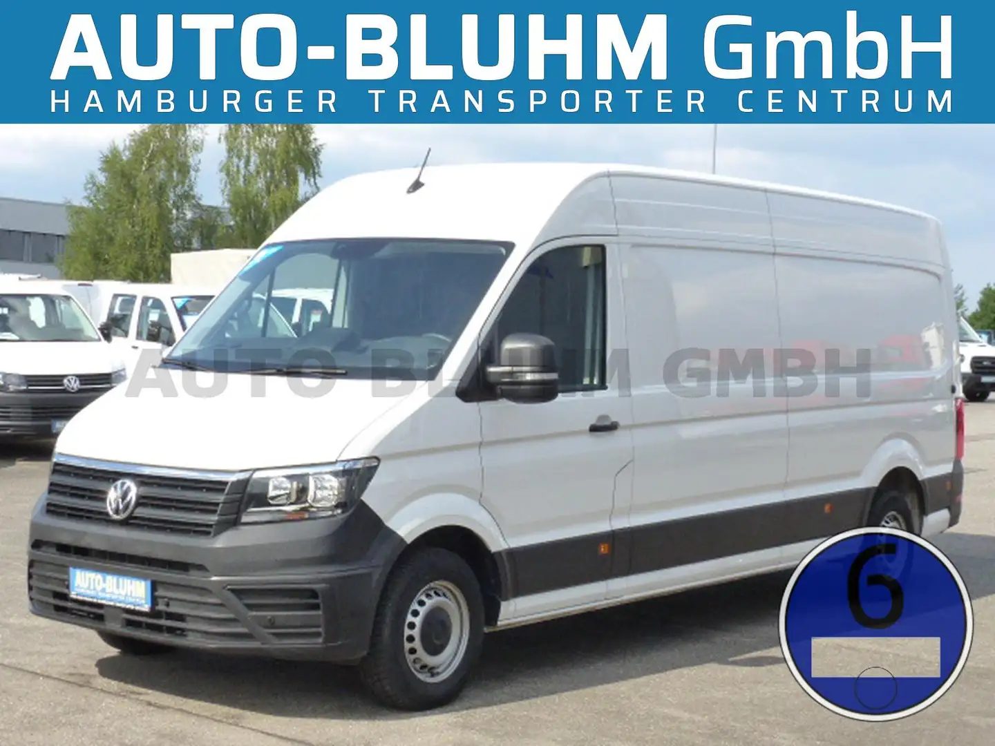 Volkswagen Crafter 35 TDI Kasten L4H3 + AC Navi Cam AHK 3.0T Weiß - 1