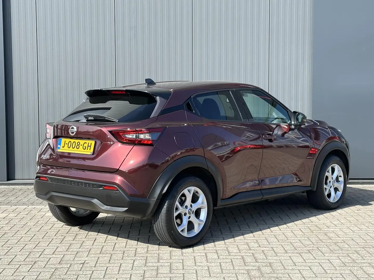 Nissan Juke 1.0 DIG-T N-Connecta | Achteruitrijcamera | Apple Rood - 2