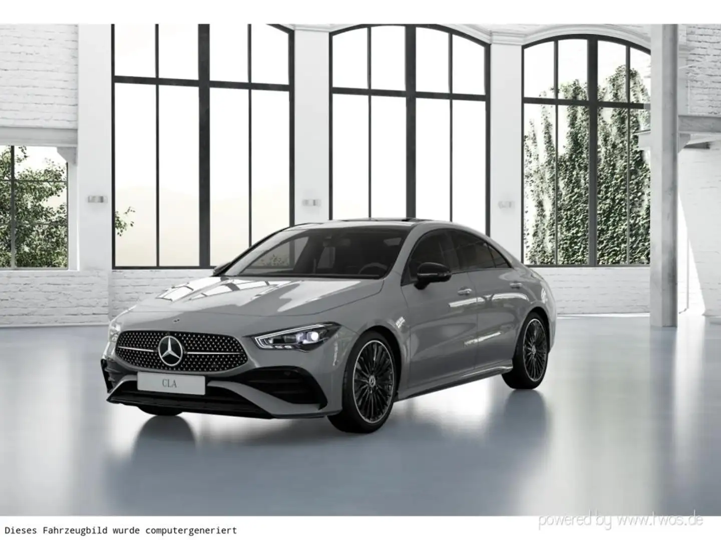 Mercedes-Benz CLA 180 AMG Pano Night SpurW W-Paket S-Sitz PDC Grau - 1