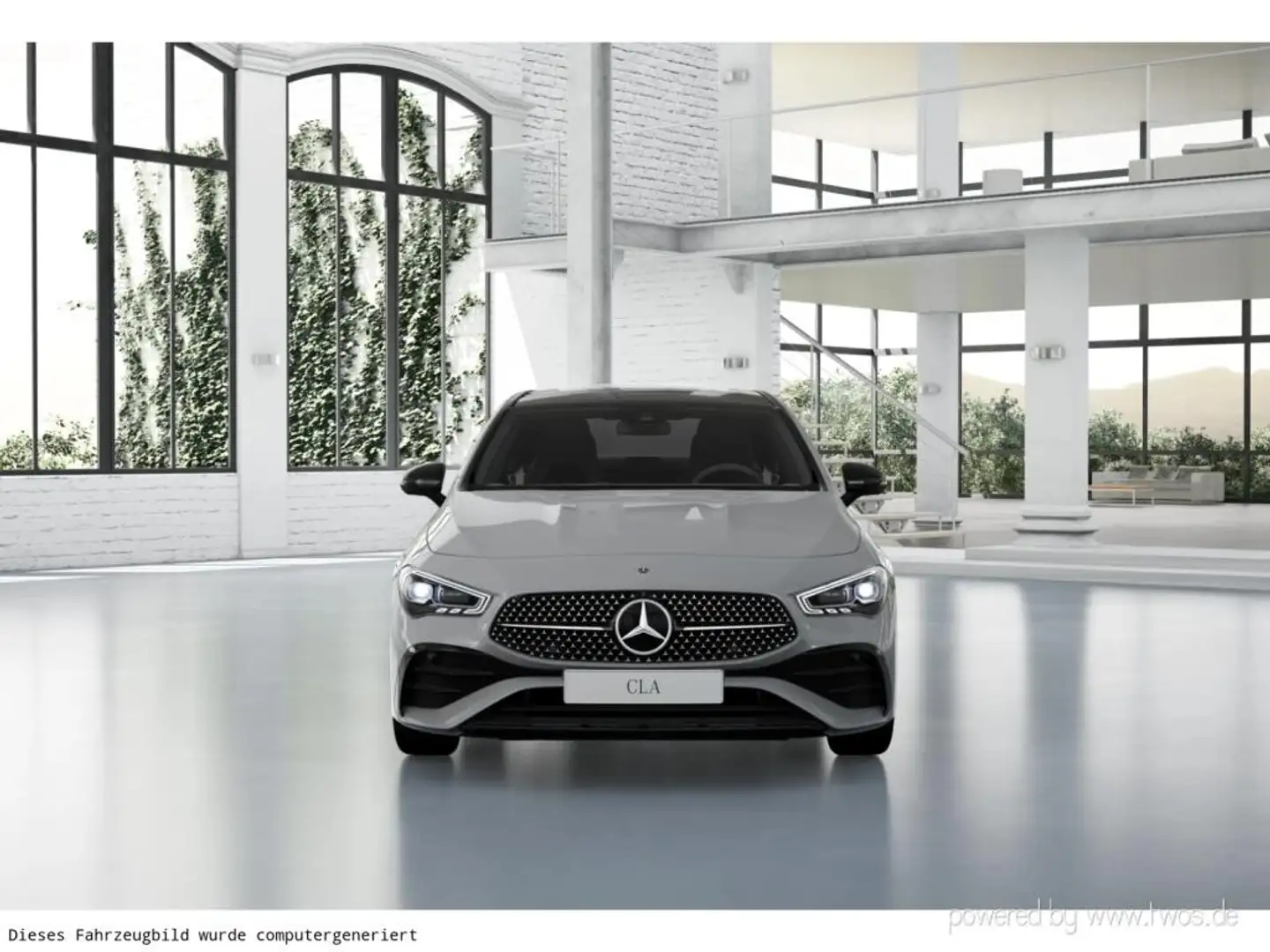 Mercedes-Benz CLA 180 AMG Pano Night SpurW W-Paket S-Sitz PDC Grau - 2