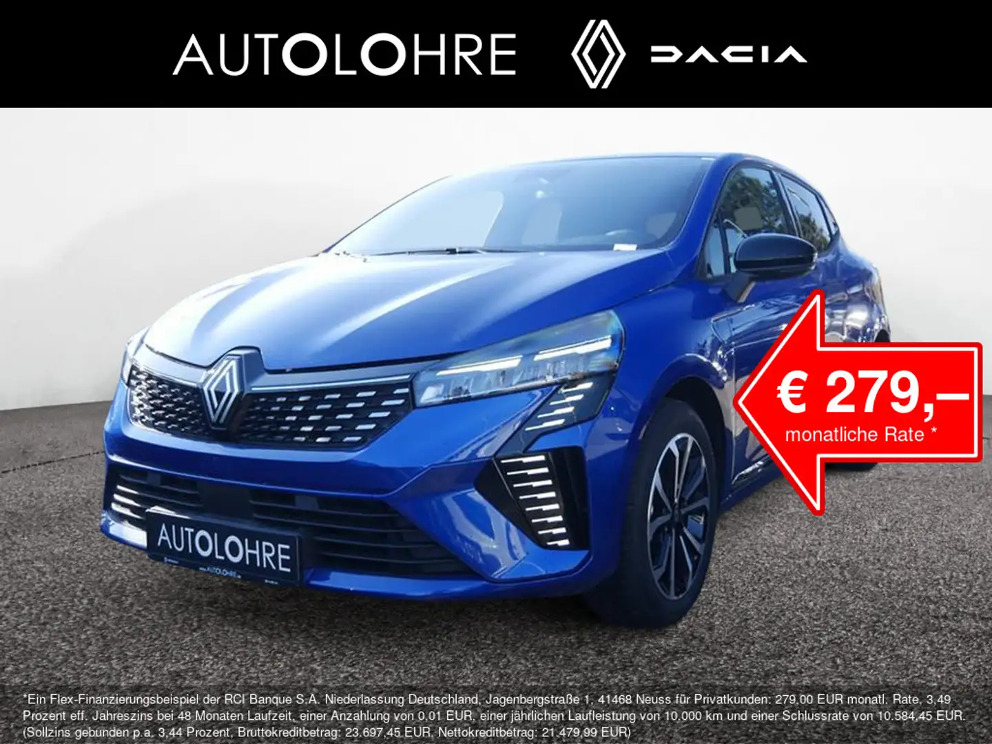 Renault Clio Techno TCe 90 AUTOMATIK Azul - 1